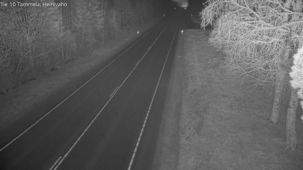 Weather Camera Image Väg 10 Tammela, Heinivaho, Tammela, Kanta-Häme