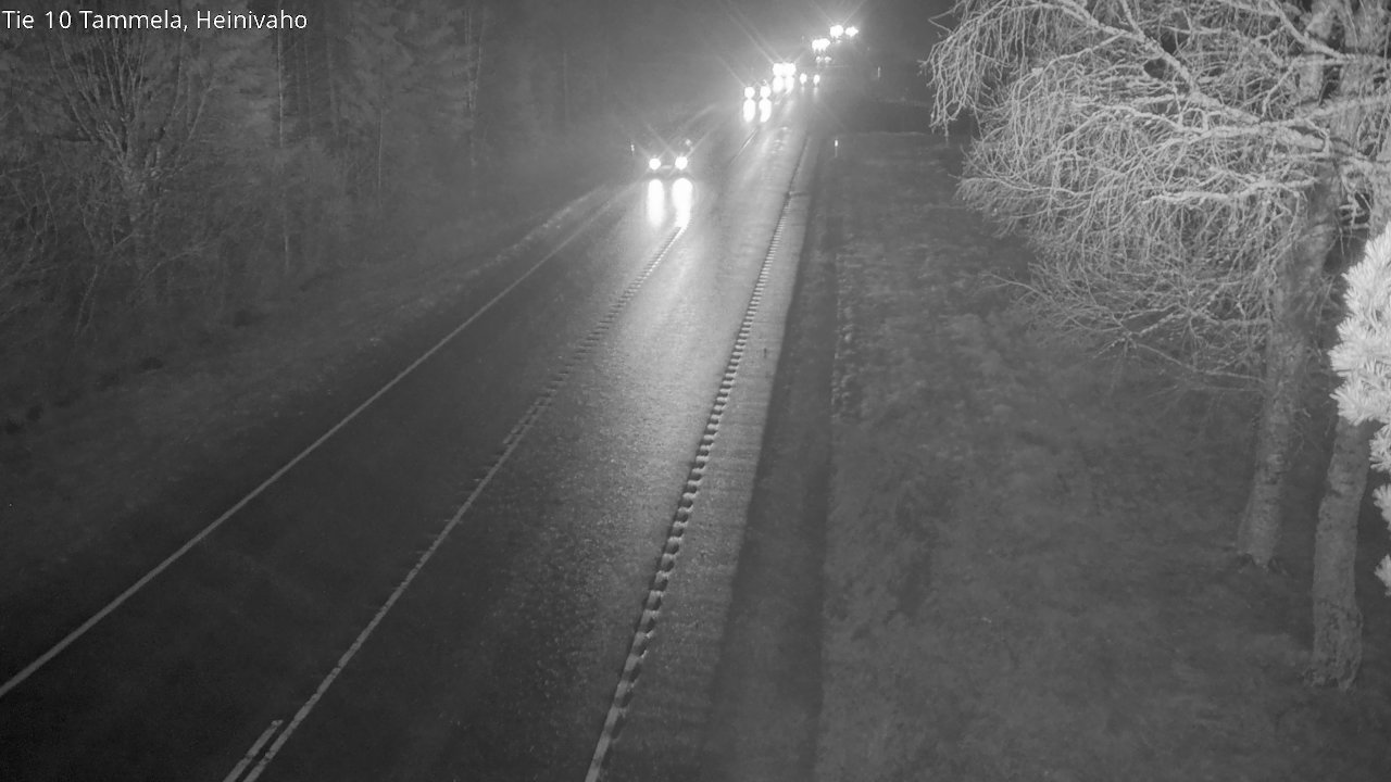 Weather Camera Image Road 10 Tammela, Heinivaho, Tammela, Kanta-Häme