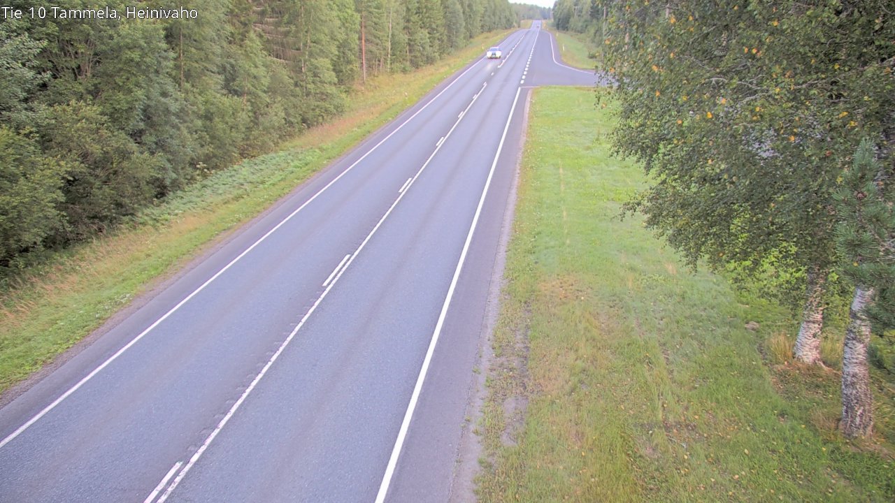 Weather Camera Image Road 10 Tammela, Heinivaho, Tammela, Kanta-Häme
