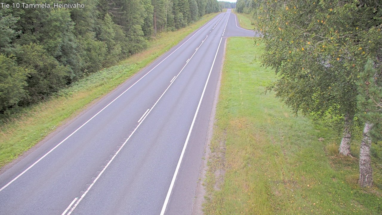 Weather Camera Image Road 10 Tammela, Heinivaho, Tammela, Kanta-Häme