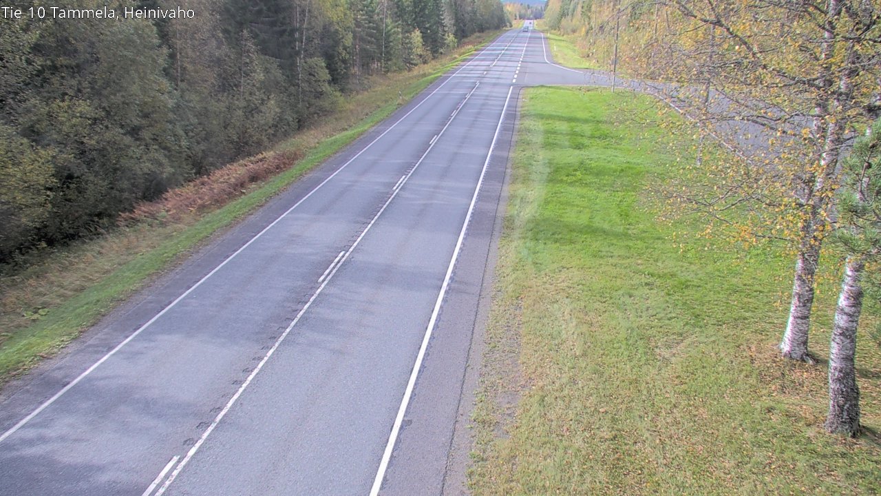Weather Camera Image Road 10 Tammela, Heinivaho, Tammela, Kanta-Häme