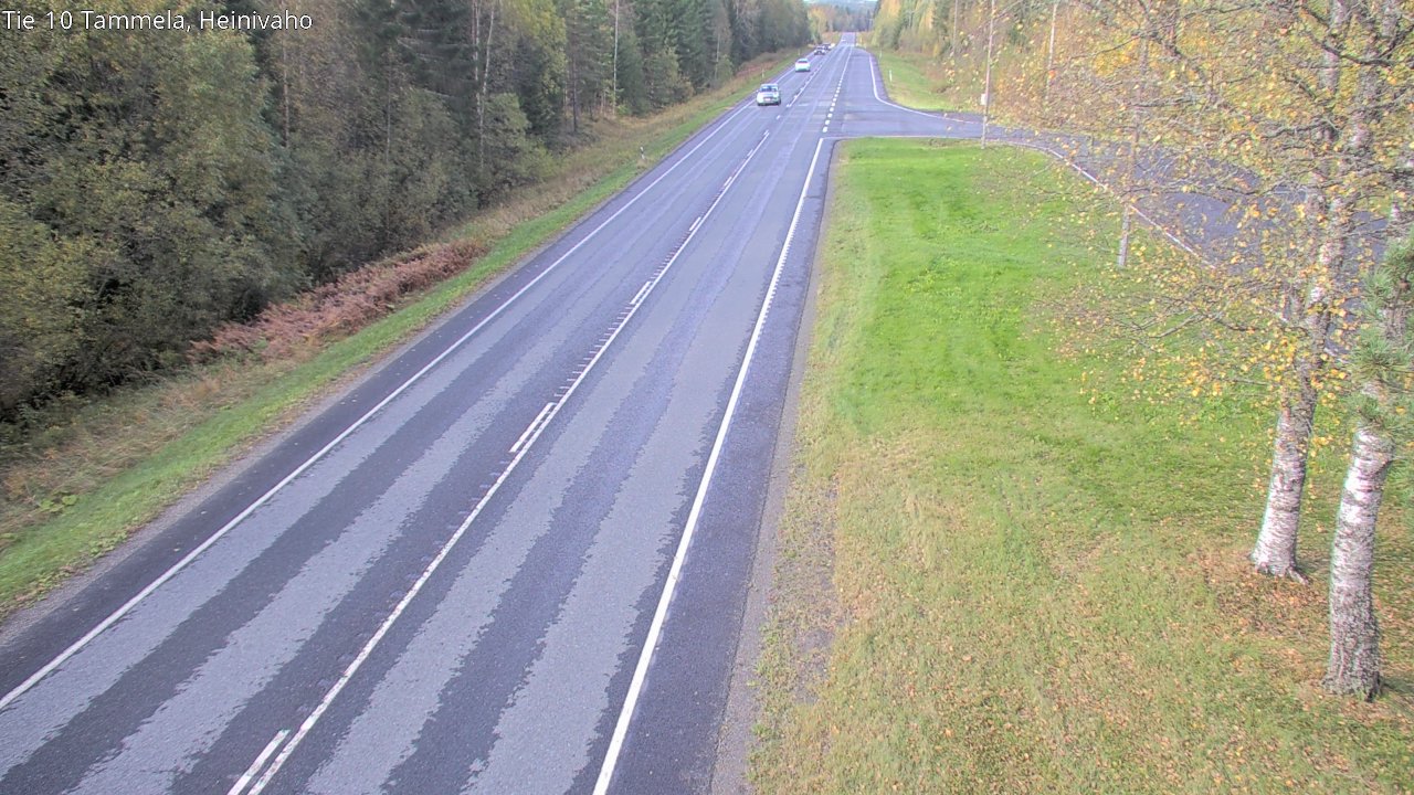Weather Camera Image Road 10 Tammela, Heinivaho, Tammela, Kanta-Häme