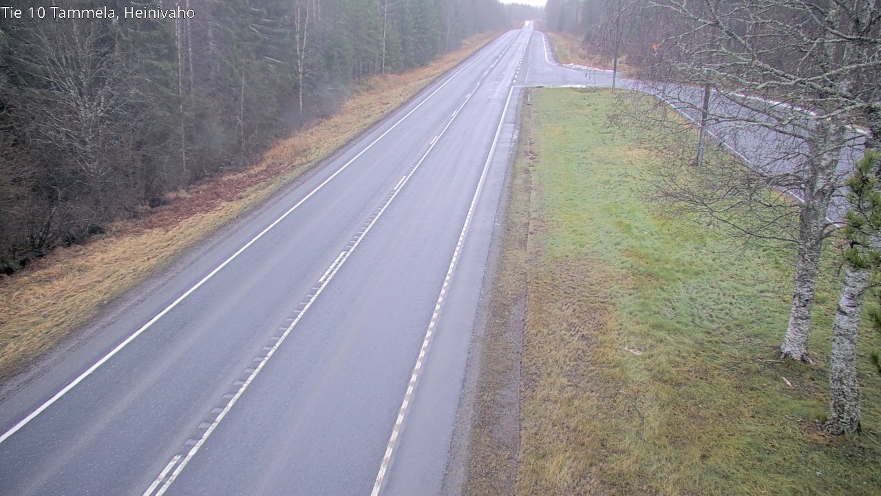 Weather Camera Image Road 10 Tammela, Heinivaho, Tammela, Kanta-Häme