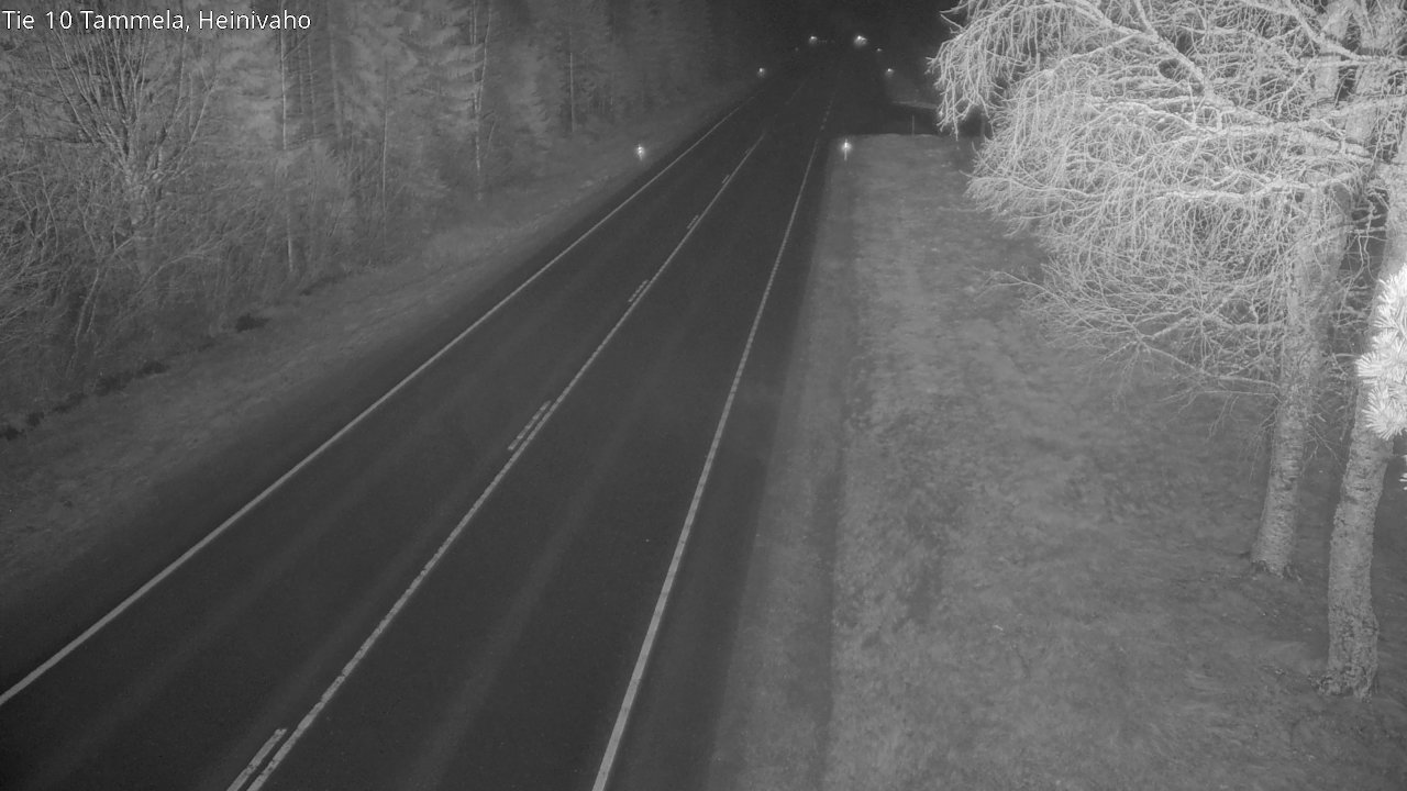 Weather Camera Image Väg 10 Tammela, Heinivaho, Tammela, Kanta-Häme
