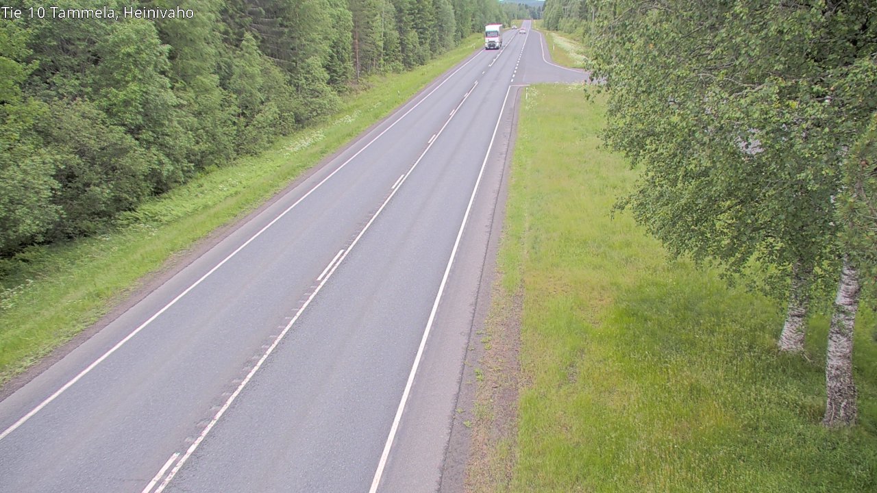 Weather Camera Image Väg 10 Tammela, Heinivaho, Tammela, Kanta-Häme