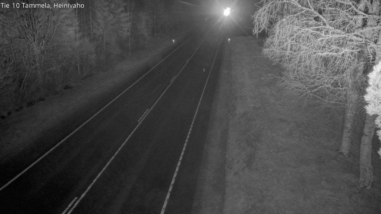 Weather Camera Image Road 10 Tammela, Heinivaho, Tammela, Kanta-Häme