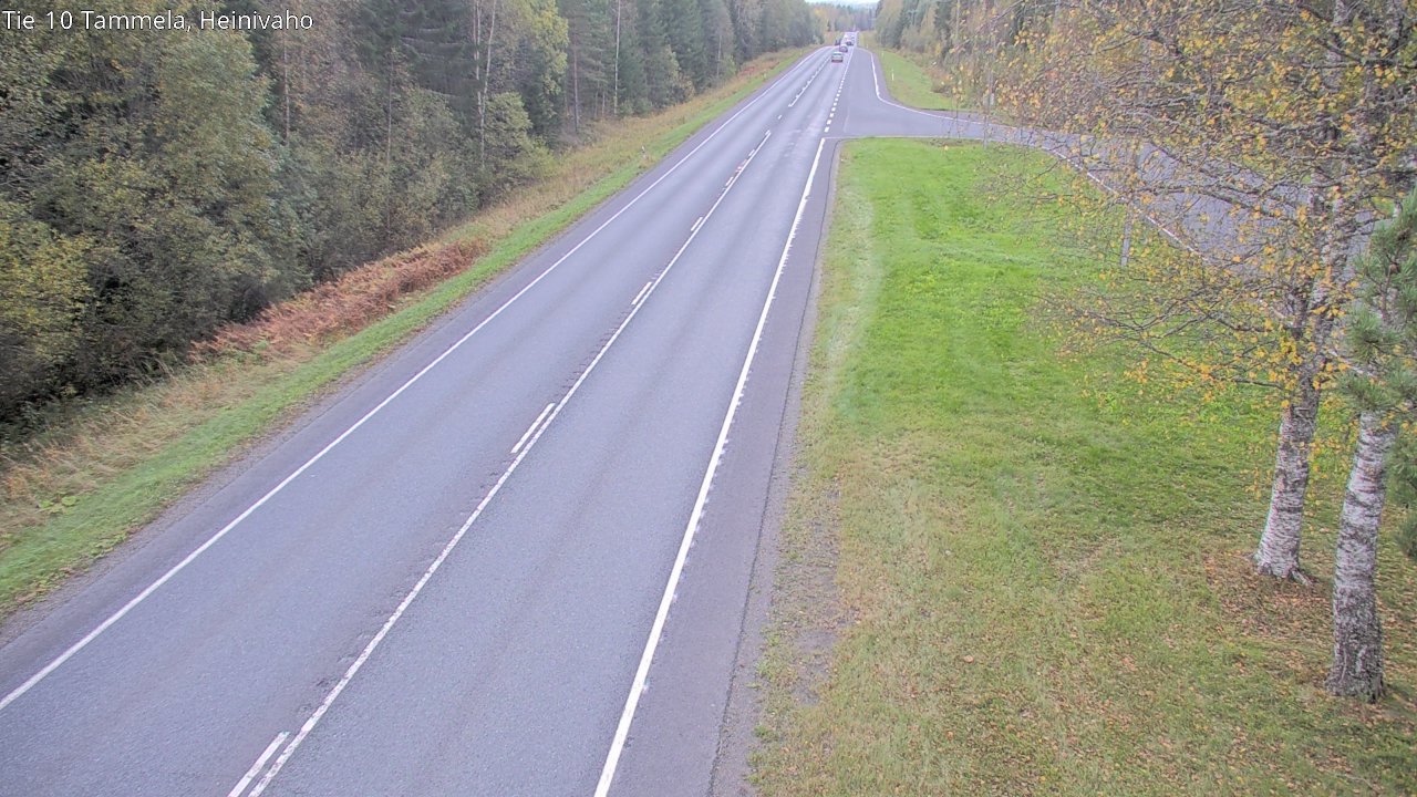 Weather Camera Image Road 10 Tammela, Heinivaho, Tammela, Kanta-Häme