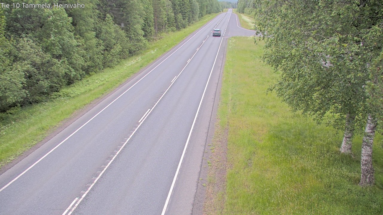Weather Camera Image Väg 10 Tammela, Heinivaho, Tammela, Kanta-Häme
