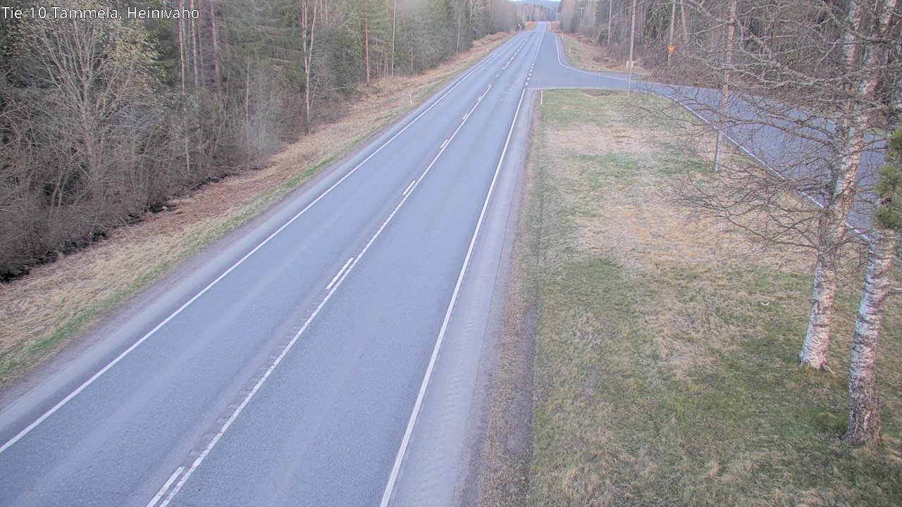 Weather Camera Image Road 10 Tammela, Heinivaho, Tammela, Kanta-Häme