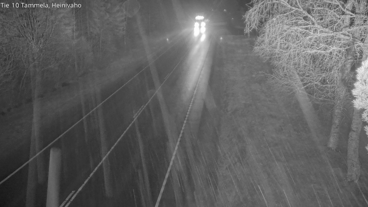 Weather Camera Image Väg 10 Tammela, Heinivaho, Tammela, Kanta-Häme