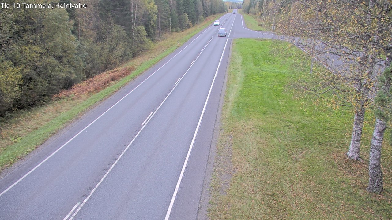 Weather Camera Image Road 10 Tammela, Heinivaho, Tammela, Kanta-Häme