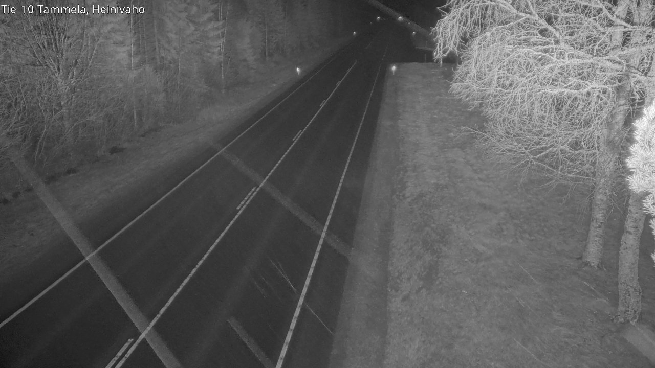 Weather Camera Image Väg 10 Tammela, Heinivaho, Tammela, Kanta-Häme