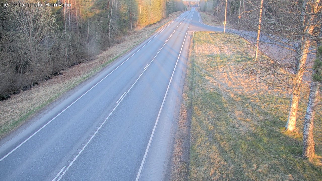Weather Camera Image Road 10 Tammela, Heinivaho, Tammela, Kanta-Häme