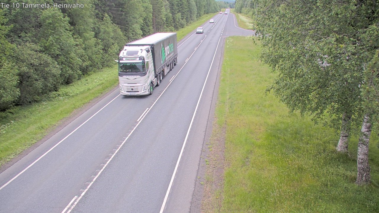 Weather Camera Image Väg 10 Tammela, Heinivaho, Tammela, Kanta-Häme