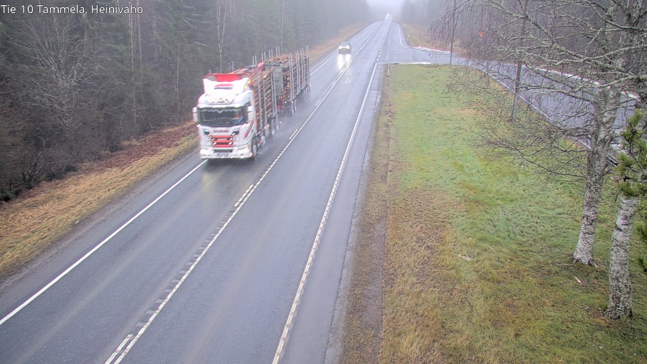Weather Camera Image Road 10 Tammela, Heinivaho, Tammela, Kanta-Häme