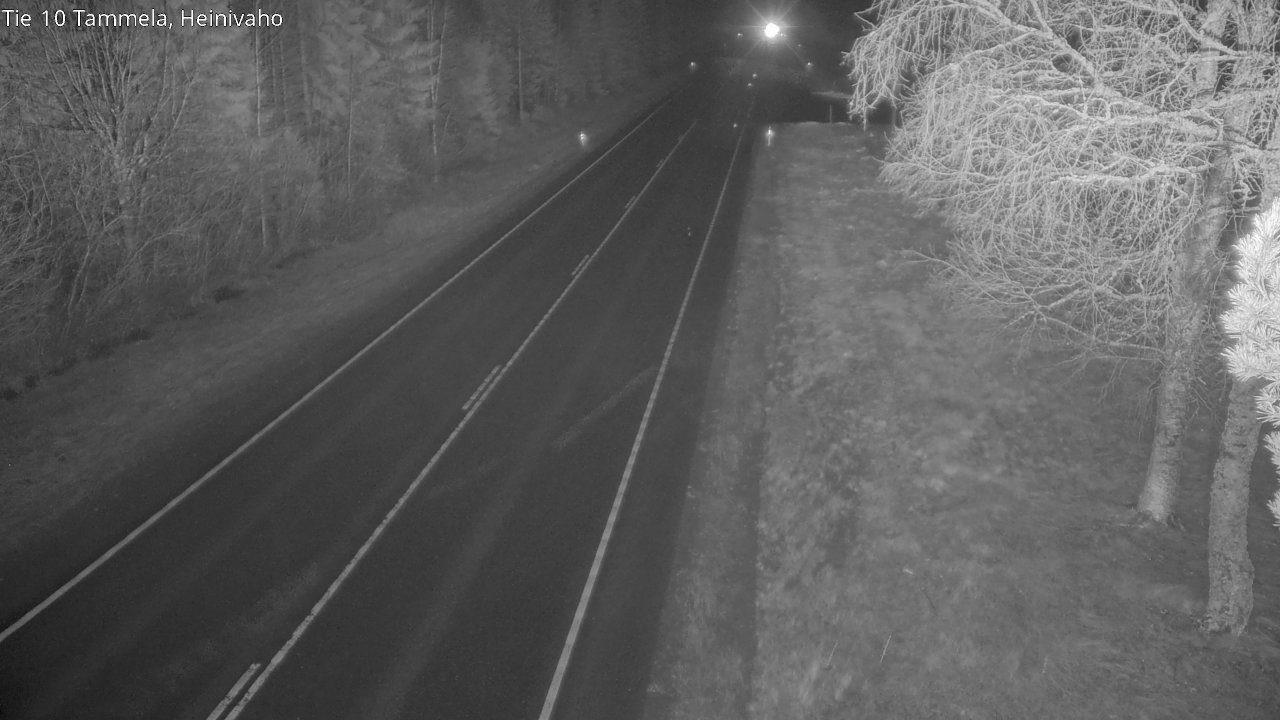 Weather Camera Image Road 10 Tammela, Heinivaho, Tammela, Kanta-Häme