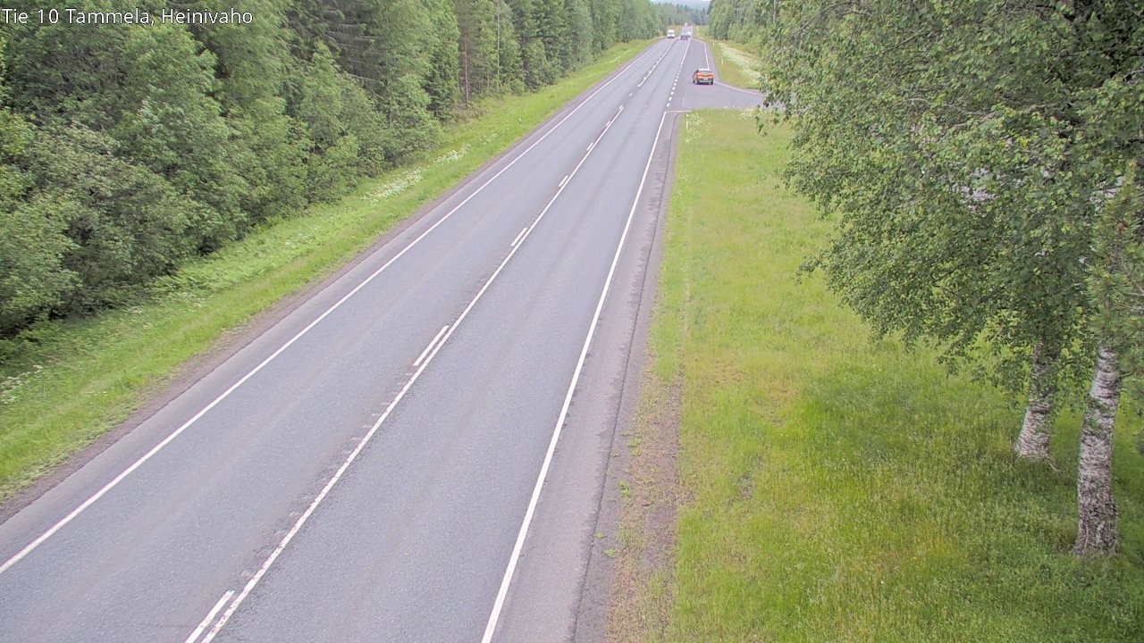 Weather Camera Image Väg 10 Tammela, Heinivaho, Tammela, Kanta-Häme