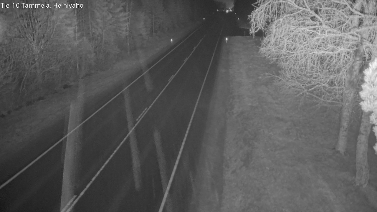 Weather Camera Image Väg 10 Tammela, Heinivaho, Tammela, Kanta-Häme