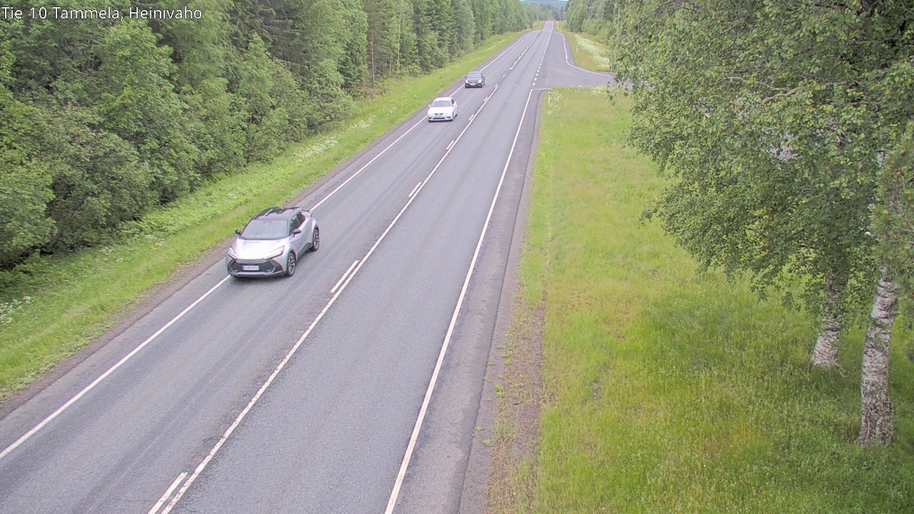 Weather Camera Image Väg 10 Tammela, Heinivaho, Tammela, Kanta-Häme