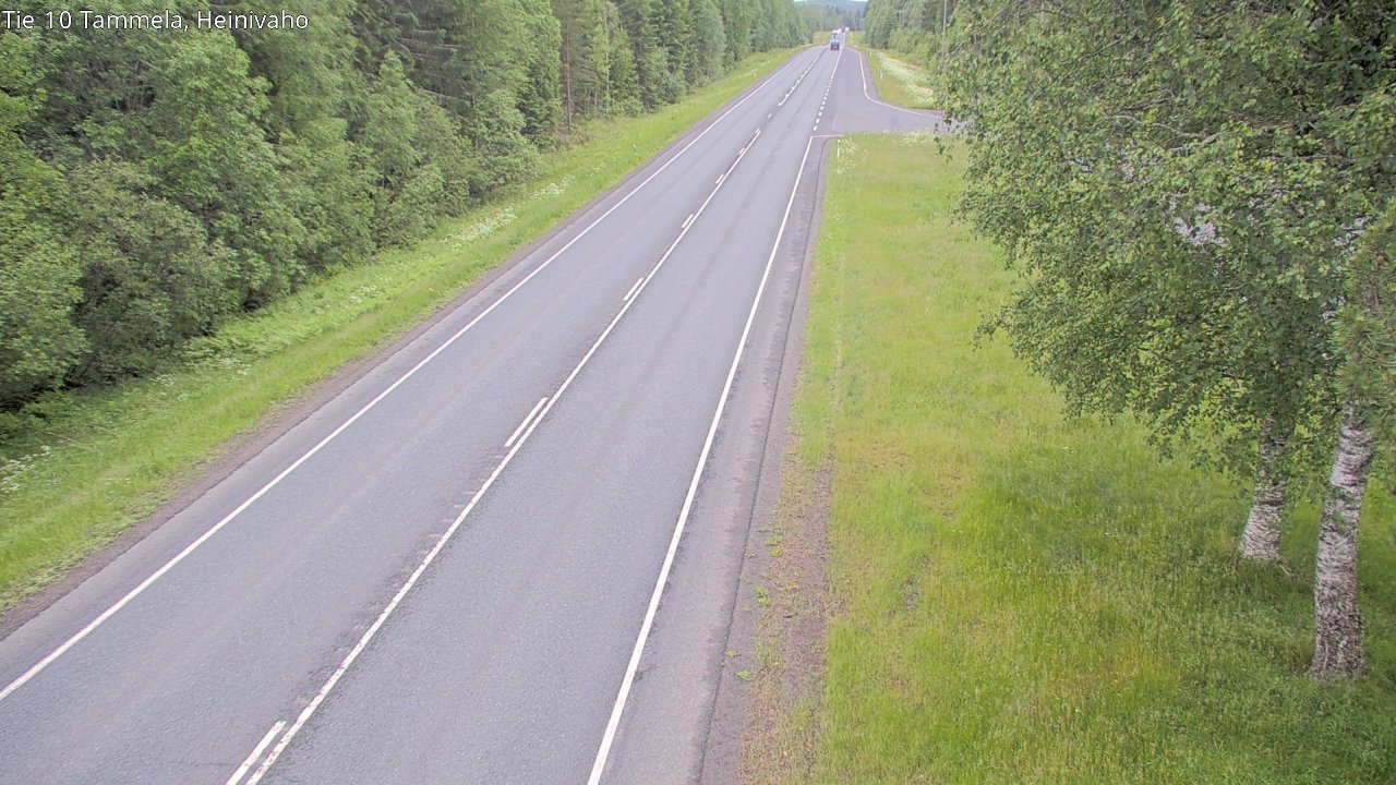 Weather Camera Image Väg 10 Tammela, Heinivaho, Tammela, Kanta-Häme