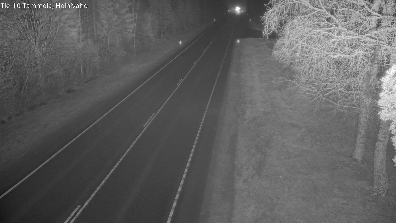 Weather Camera Image Road 10 Tammela, Heinivaho, Tammela, Kanta-Häme