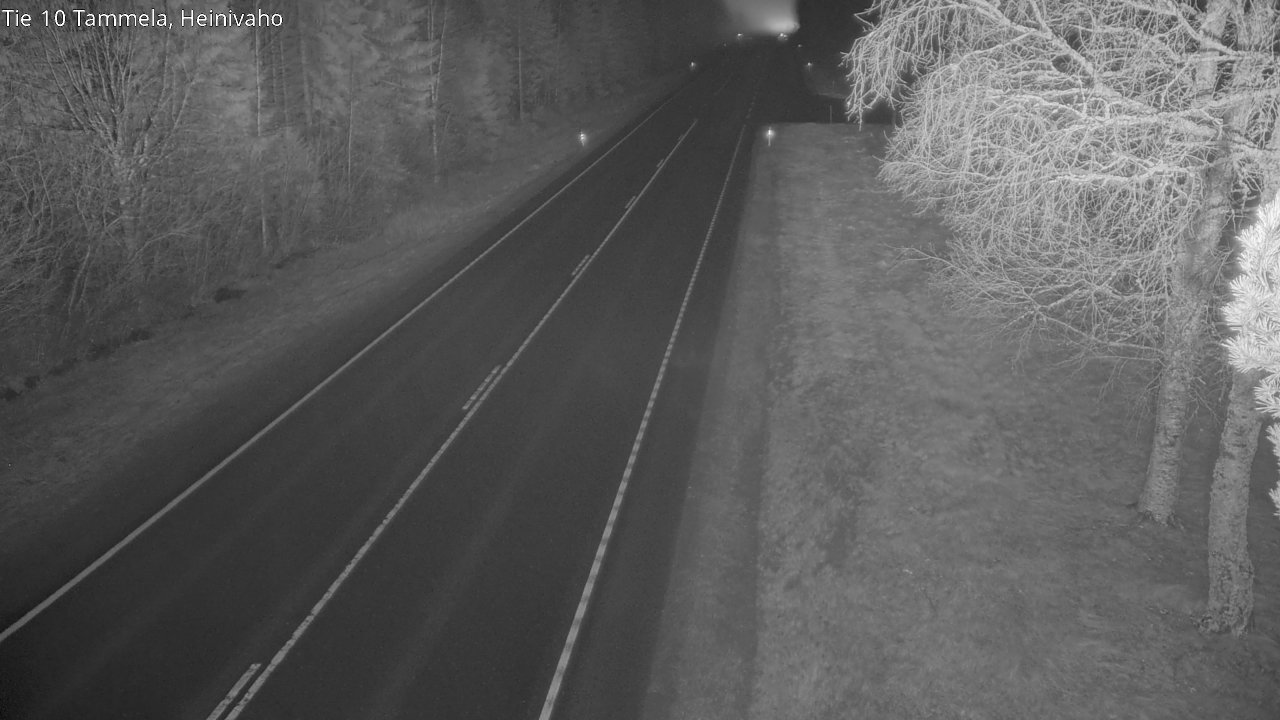 Weather Camera Image Väg 10 Tammela, Heinivaho, Tammela, Kanta-Häme
