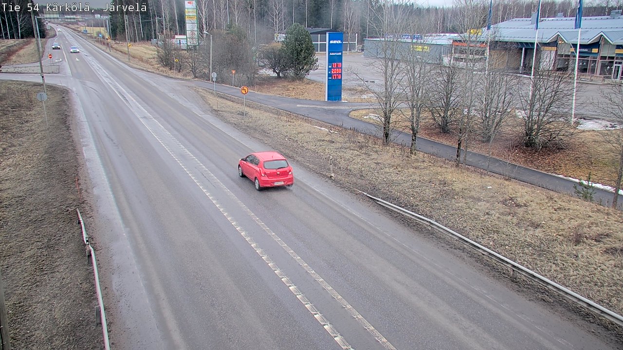 Weather Camera Image Road 54 Kärkölä, Järvelä, Kärkölä, Päijät-Häme