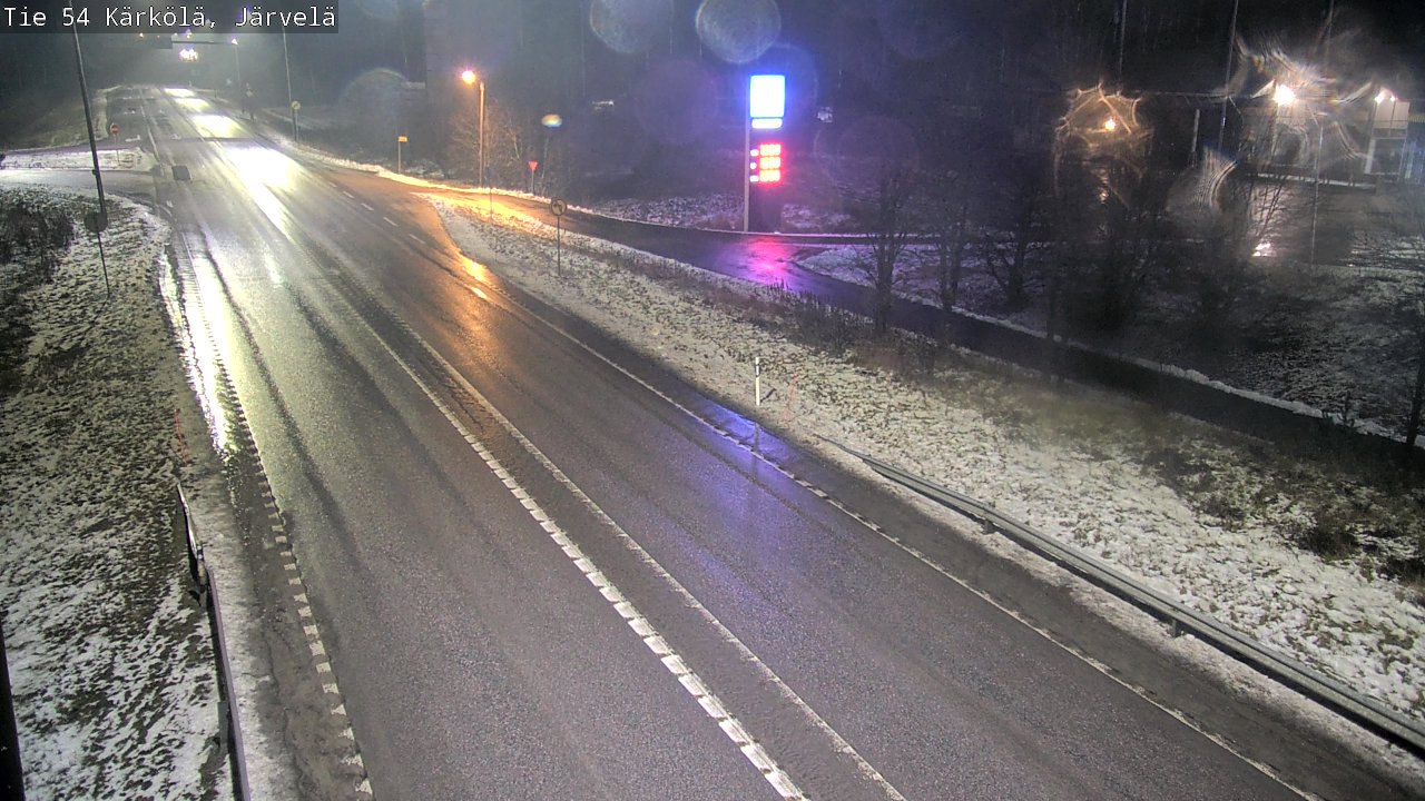 Weather Camera Image Road 54 Kärkölä, Järvelä, Kärkölä, Päijät-Häme