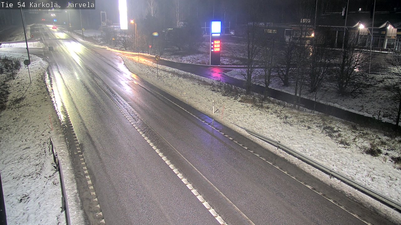 Weather Camera Image Väg 54 Kärkölä, Järvelä, Kärkölä, Päijät-Häme