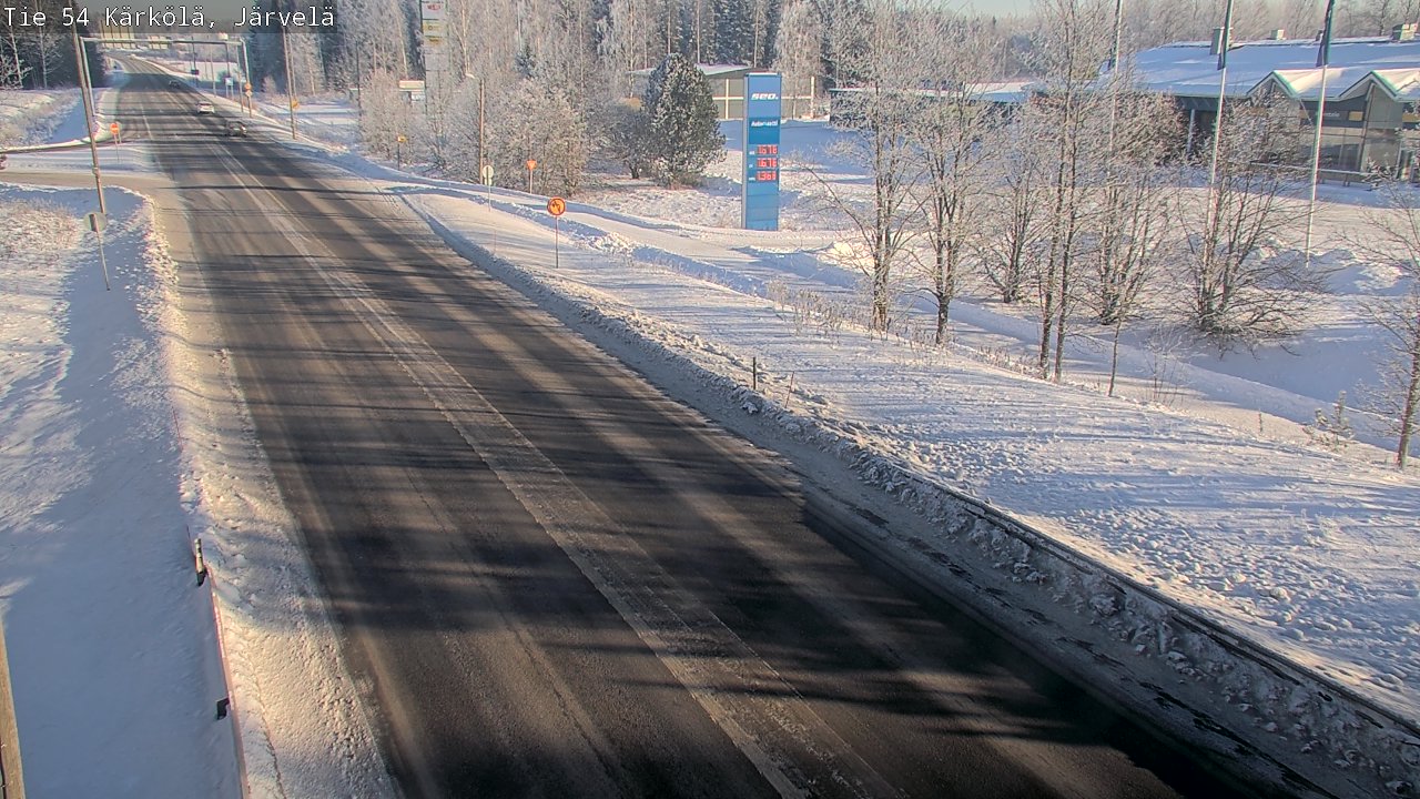 Weather Camera Image Road 54 Kärkölä, Järvelä, Kärkölä, Päijät-Häme