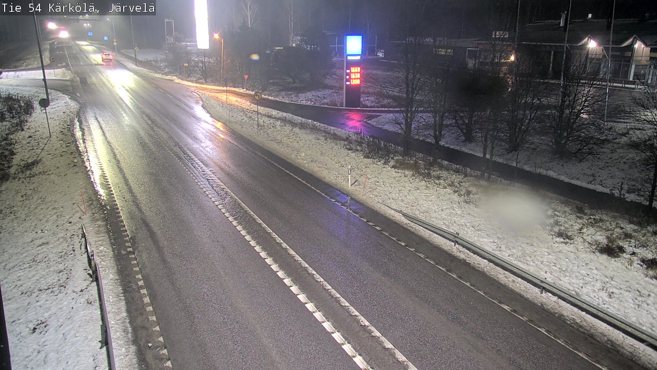 Weather Camera Image Väg 54 Kärkölä, Järvelä, Kärkölä, Päijät-Häme
