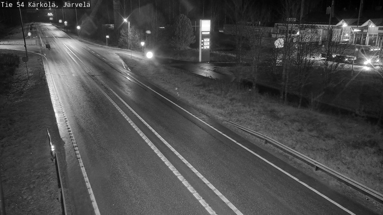 Weather Camera Image Väg 54 Kärkölä, Järvelä, Kärkölä, Päijät-Häme