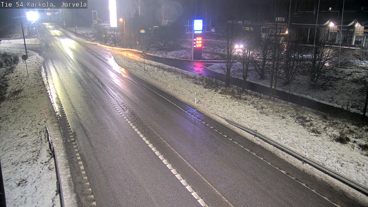 Weather Camera Image Väg 54 Kärkölä, Järvelä, Kärkölä, Päijät-Häme