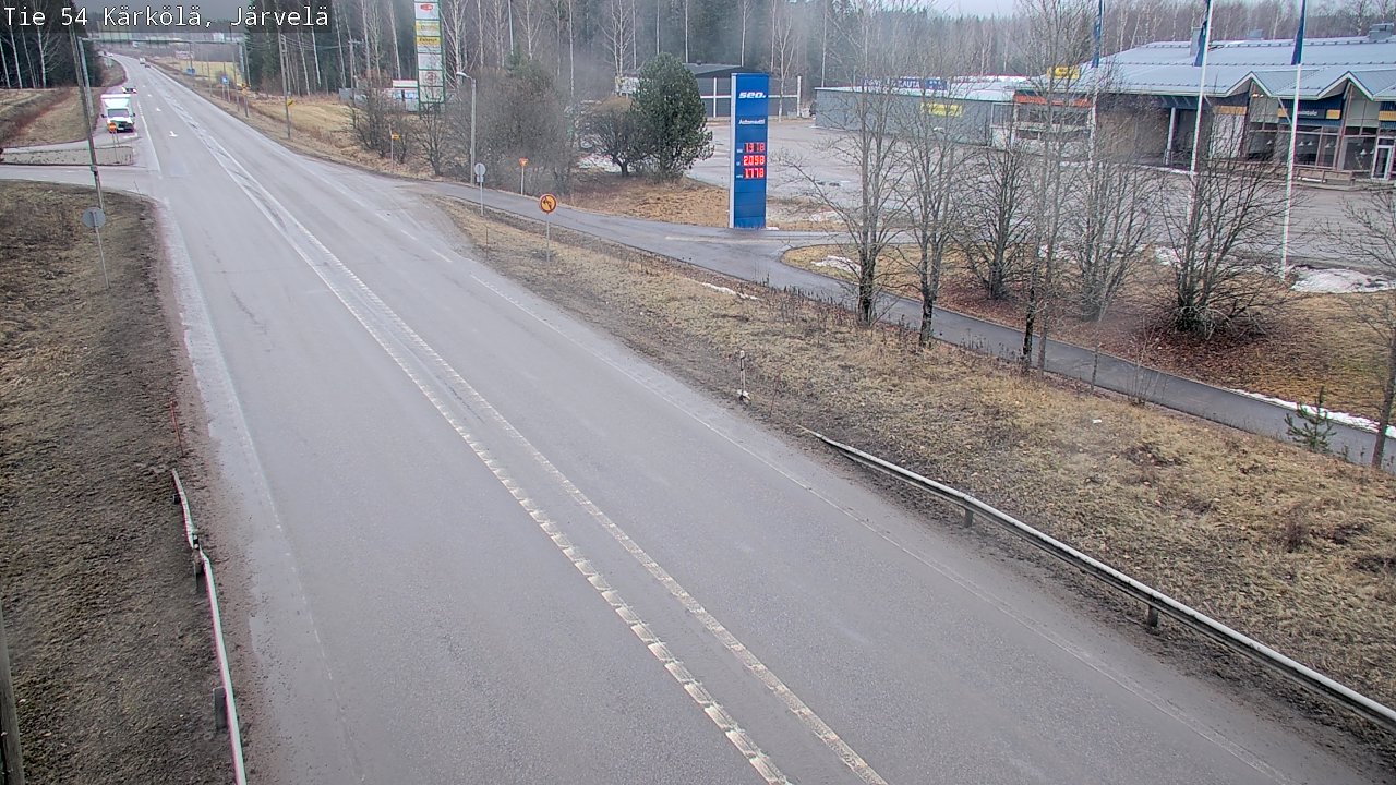 Weather Camera Image Road 54 Kärkölä, Järvelä, Kärkölä, Päijät-Häme
