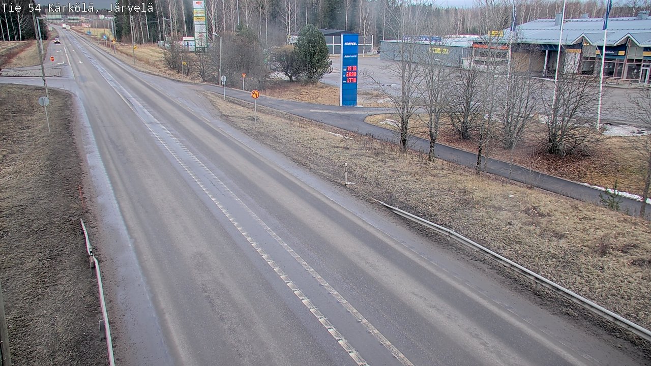 Weather Camera Image Road 54 Kärkölä, Järvelä, Kärkölä, Päijät-Häme