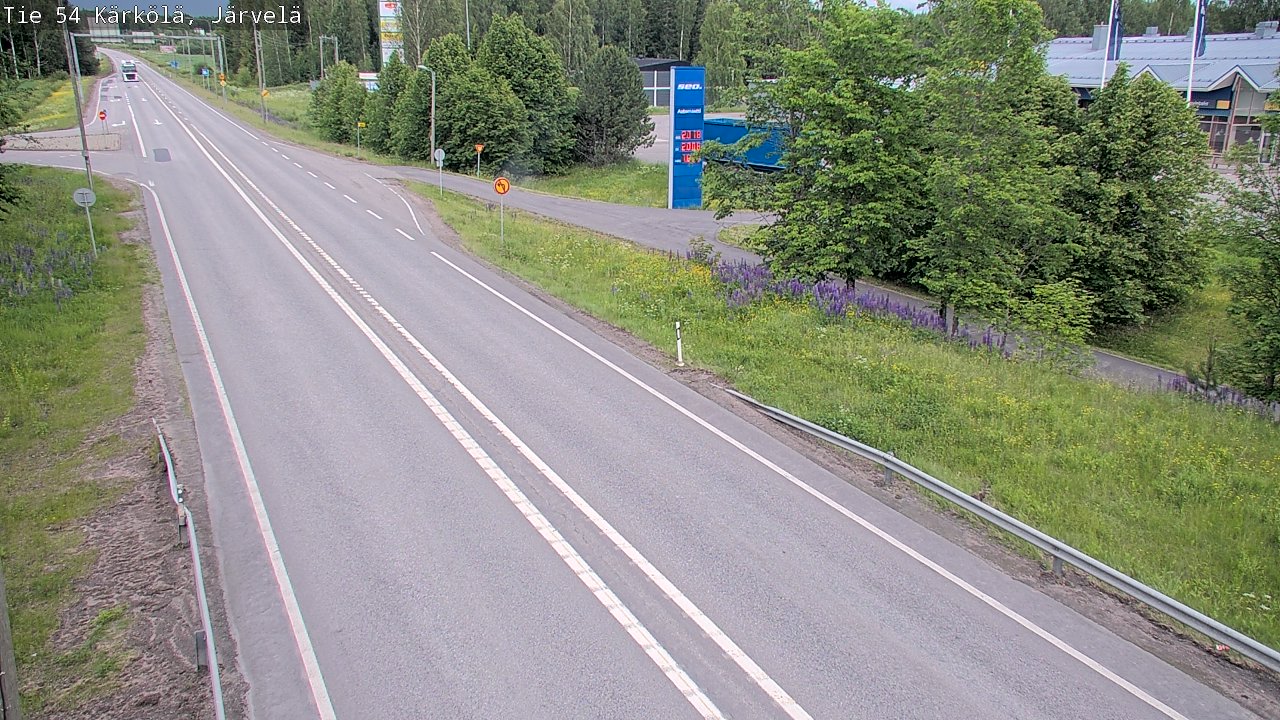 Kelikamerat Kuva Tie 54 Kärkölä, Järvelä, Kärkölä, Päijät-Häme