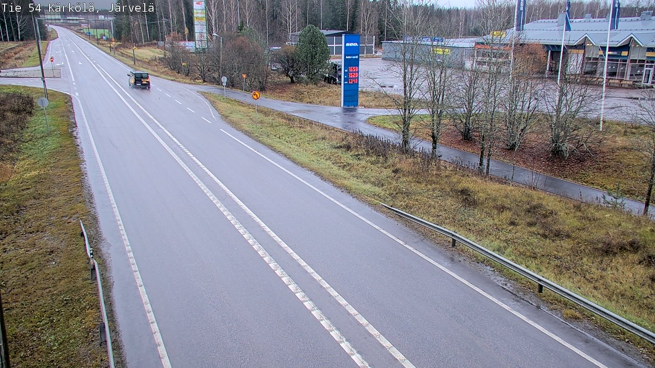 Weather Camera Image Väg 54 Kärkölä, Järvelä, Kärkölä, Päijät-Häme