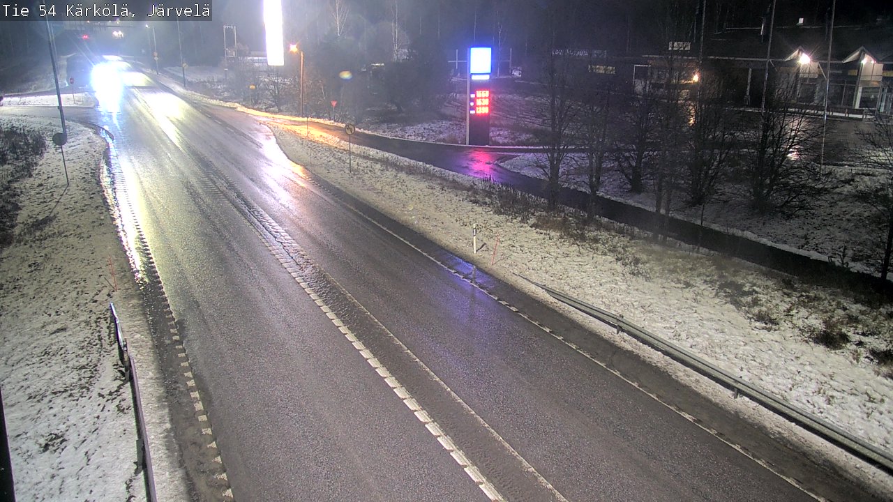 Weather Camera Image Väg 54 Kärkölä, Järvelä, Kärkölä, Päijät-Häme