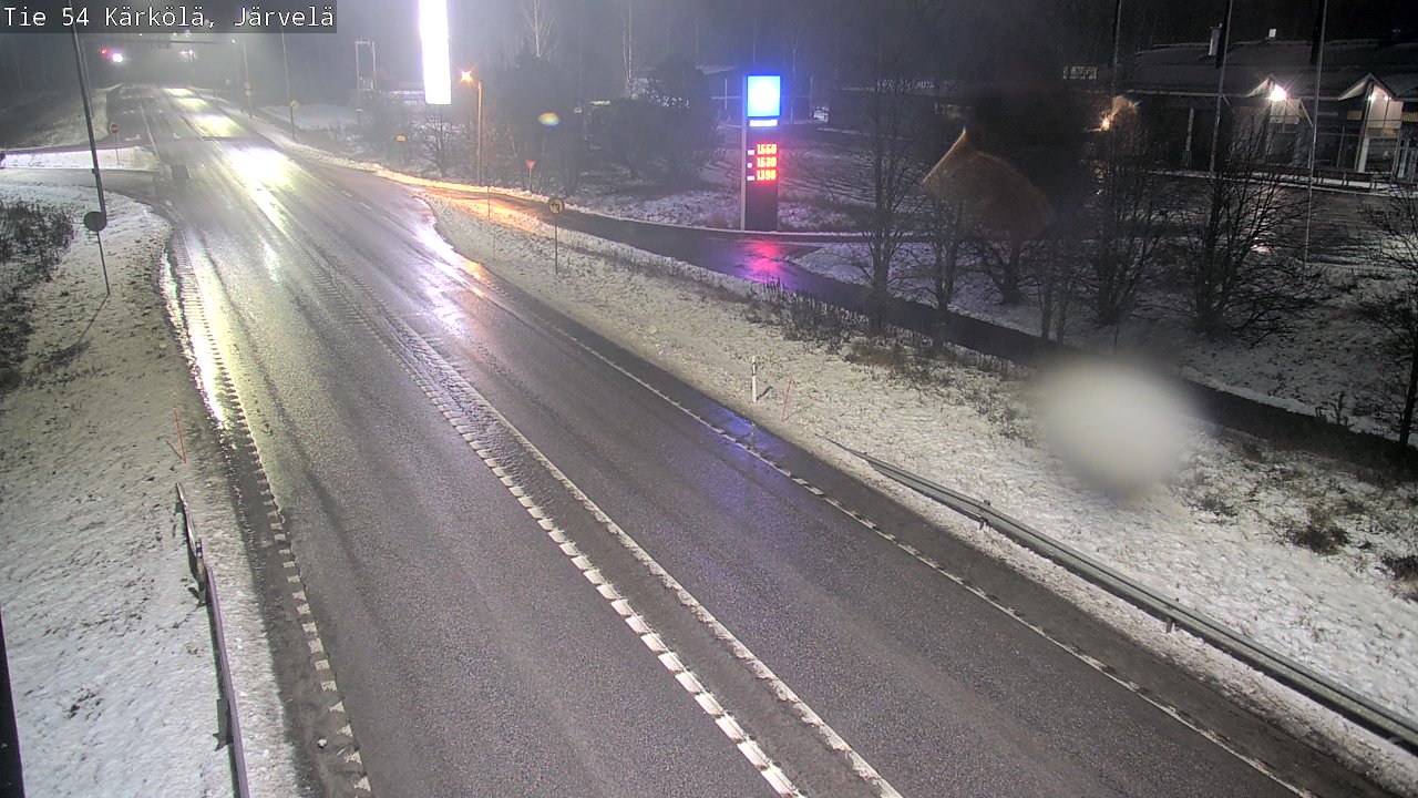 Weather Camera Image Väg 54 Kärkölä, Järvelä, Kärkölä, Päijät-Häme