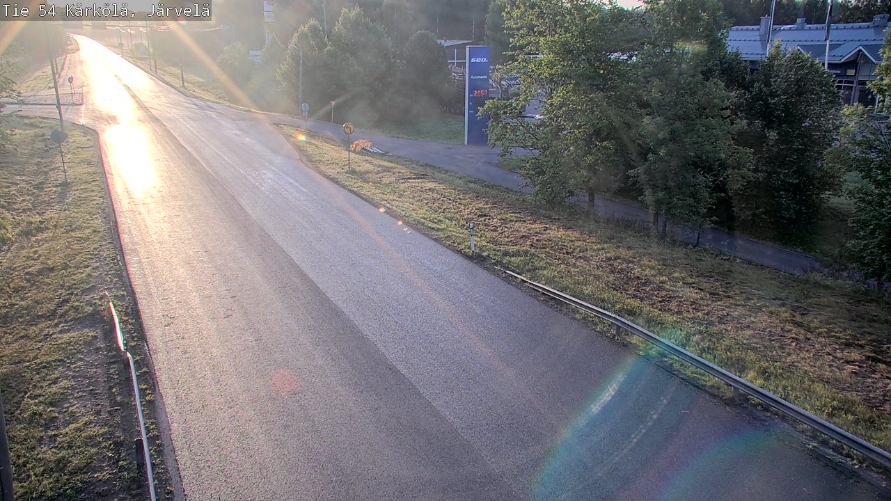 Weather Camera Image Road 54 Kärkölä, Järvelä, Kärkölä, Päijät-Häme