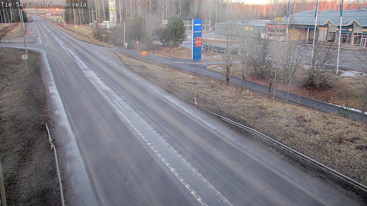 Weather Camera Image Road 54 Kärkölä, Järvelä, Kärkölä, Päijät-Häme