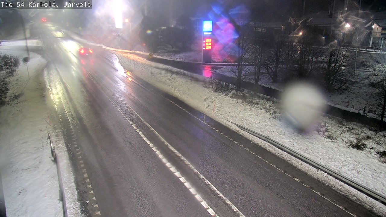 Weather Camera Image Väg 54 Kärkölä, Järvelä, Kärkölä, Päijät-Häme