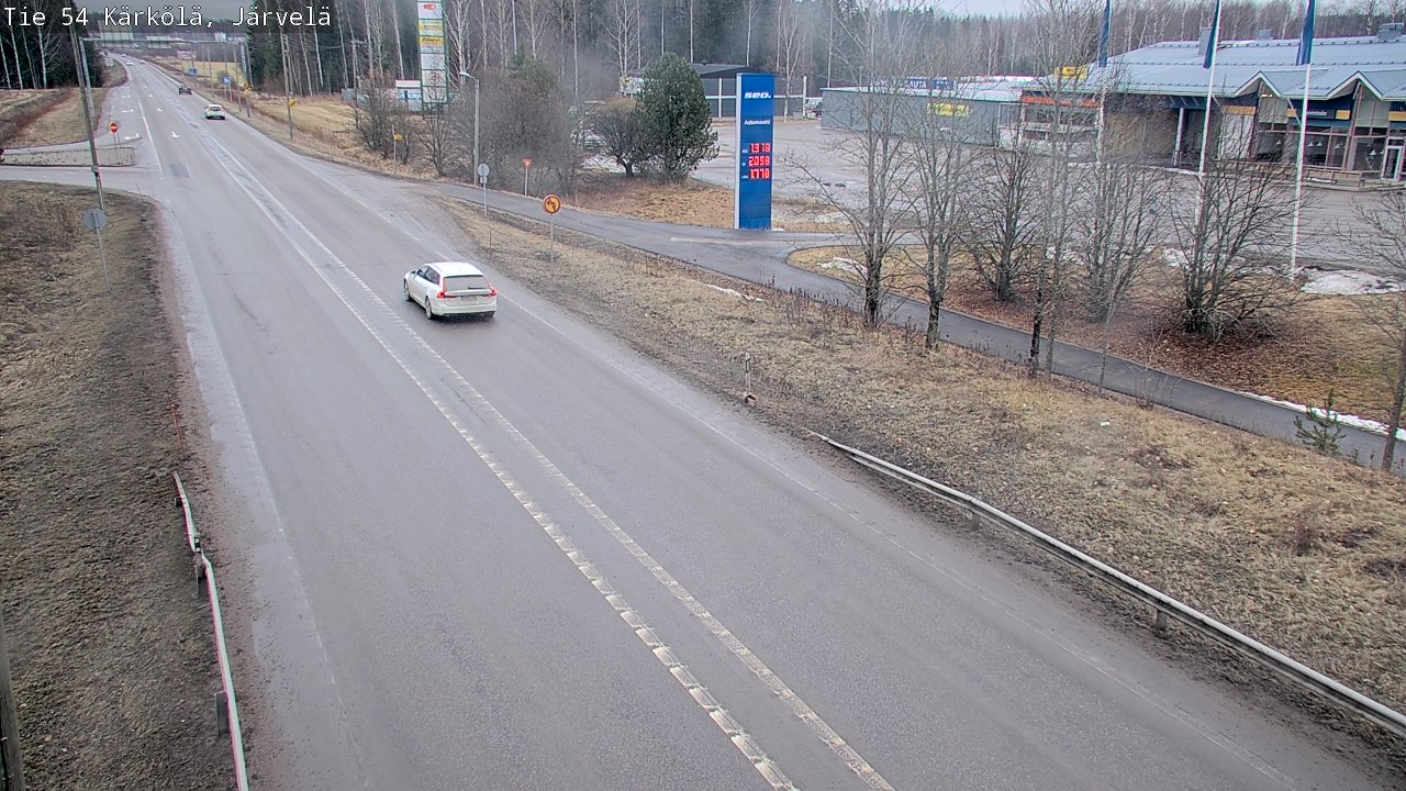 Weather Camera Image Road 54 Kärkölä, Järvelä, Kärkölä, Päijät-Häme
