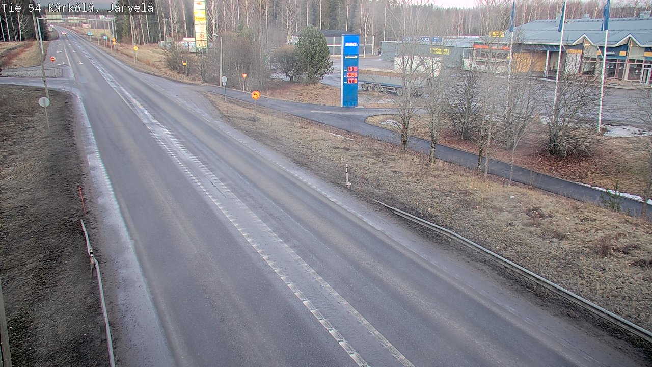Weather Camera Image Road 54 Kärkölä, Järvelä, Kärkölä, Päijät-Häme