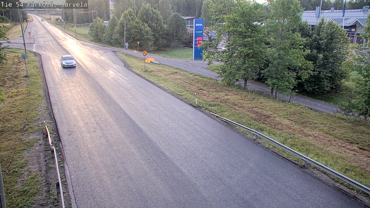 Weather Camera Image Road 54 Kärkölä, Järvelä, Kärkölä, Päijät-Häme
