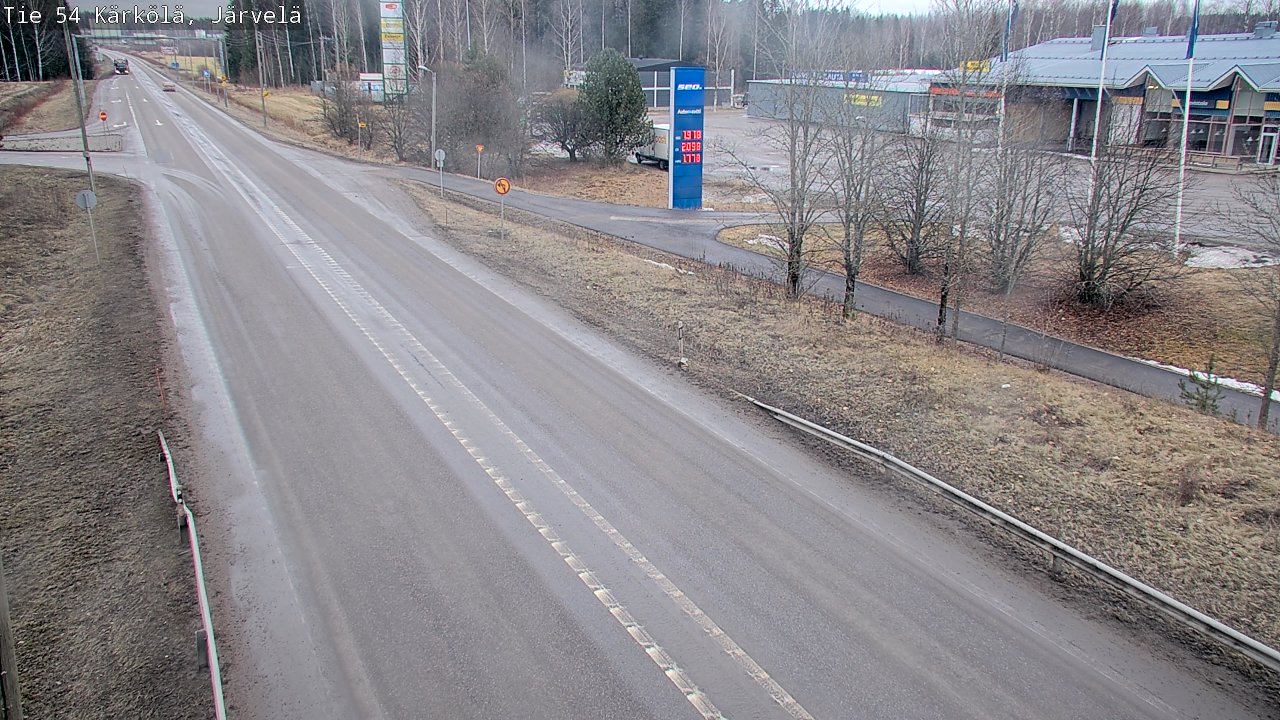 Weather Camera Image Road 54 Kärkölä, Järvelä, Kärkölä, Päijät-Häme
