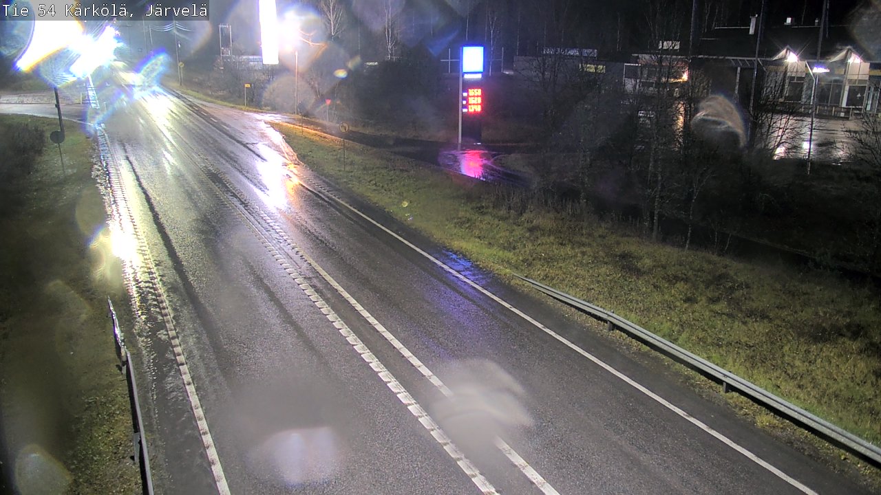 Weather Camera Image Väg 54 Kärkölä, Järvelä, Kärkölä, Päijät-Häme