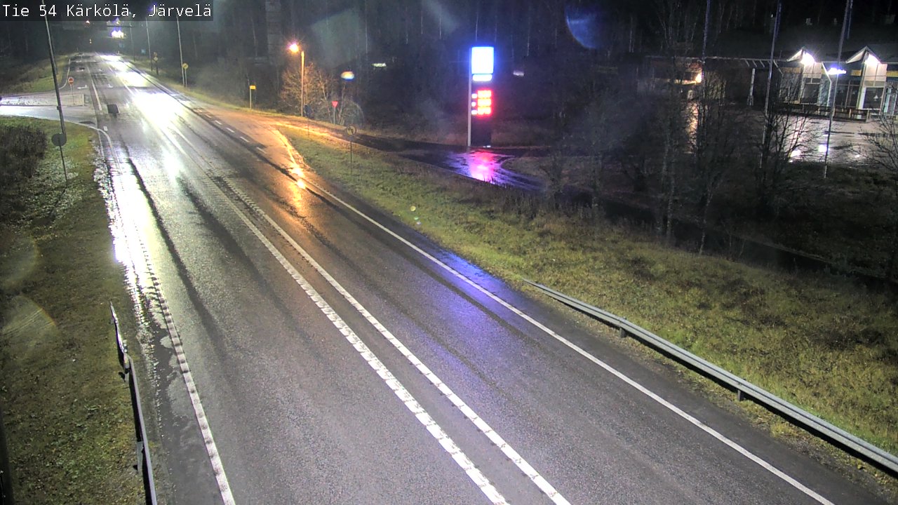 Weather Camera Image Väg 54 Kärkölä, Järvelä, Kärkölä, Päijät-Häme