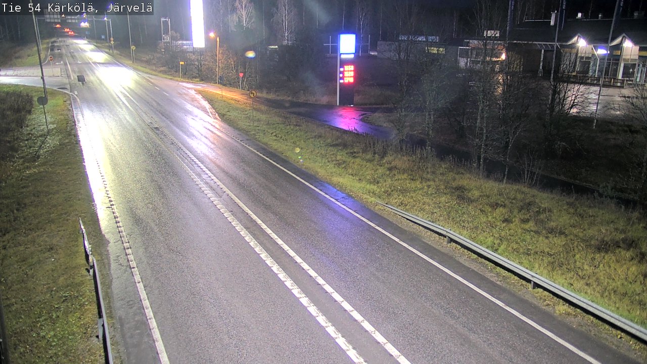 Weather Camera Image Väg 54 Kärkölä, Järvelä, Kärkölä, Päijät-Häme