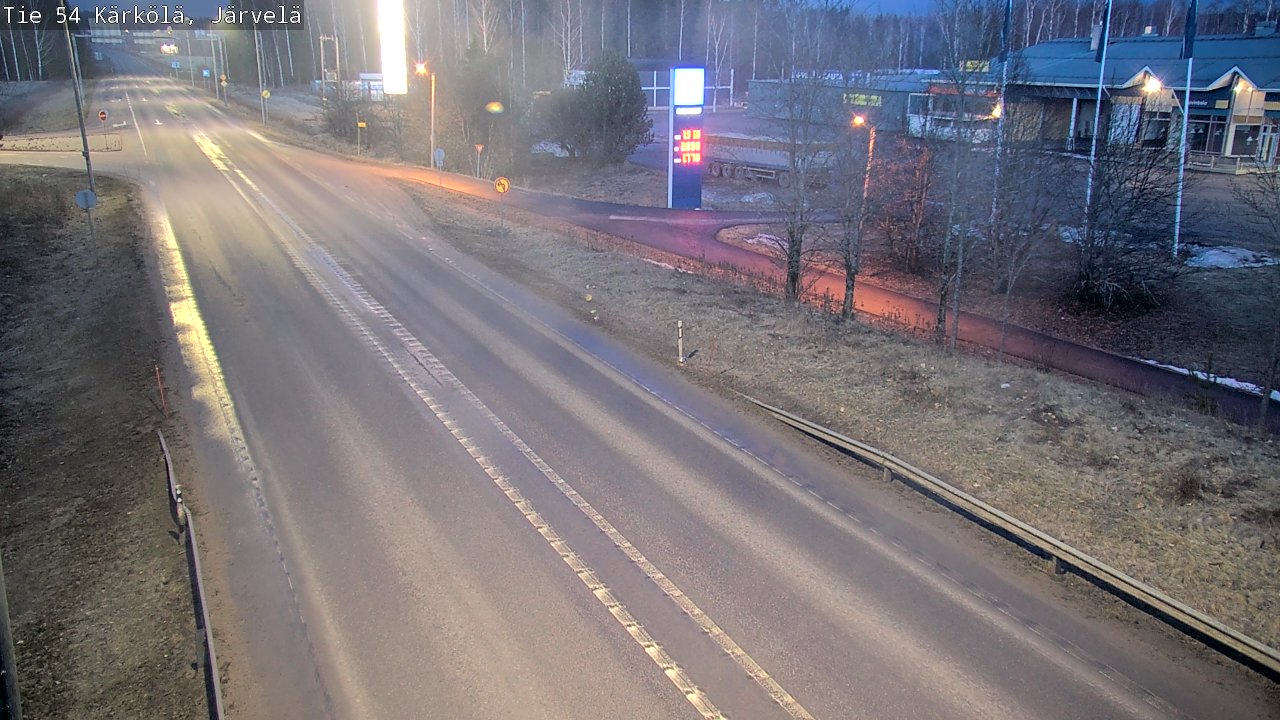 Weather Camera Image Road 54 Kärkölä, Järvelä, Kärkölä, Päijät-Häme